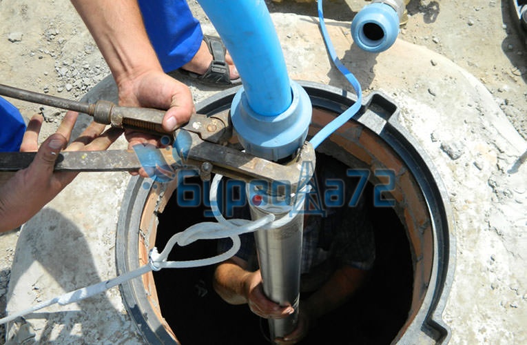 Монтаж скважинного насоса в Тобольске